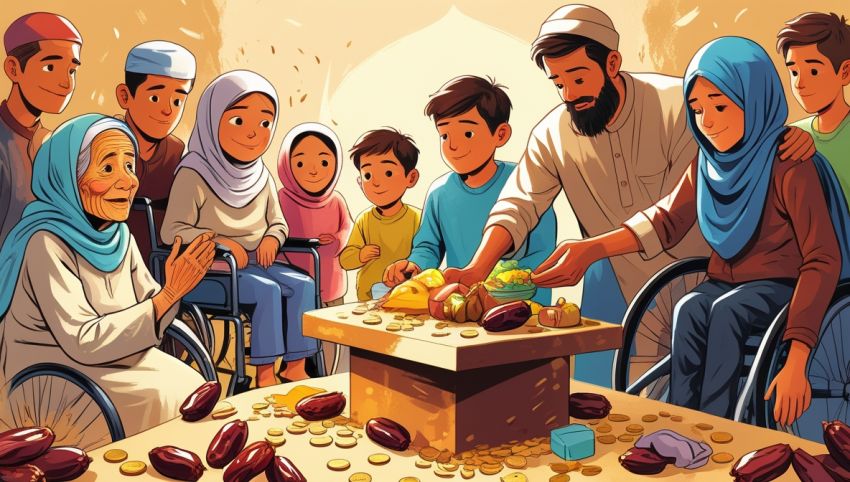 Ilustrasi Zakat dalam Islam