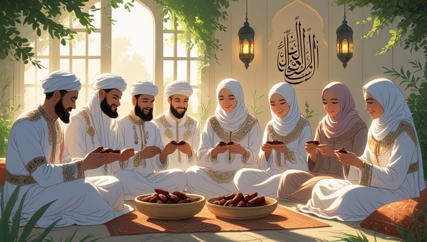 Ilustrasi umat Islam berpuasa Syawal setelah Idul Fitri